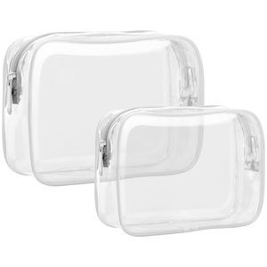 Tsa Approved Toiletry Bag - 2 Pack Clear Travel Bags For Toiletries, Clear🐹